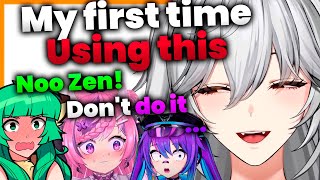 Zen just made Everyone 𝙎𝙥𝙚𝙚𝙘𝙝𝙡𝙚𝙨𝙨 with her exotic 𝙢𝙤𝙙𝙚𝙡!【Vshojo】