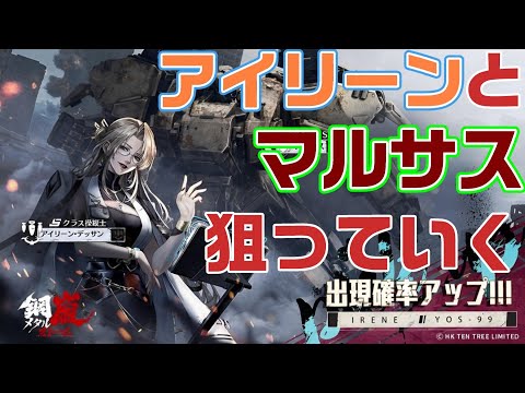 【メタスト】アイリーンとマルサスガチャやっていく【メタルストーム】