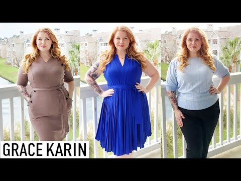 Grace Karin Plus Size Try-On Mini Haul | March 2023