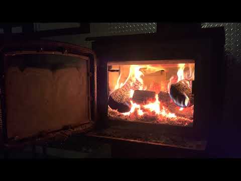 Cozy Shop Fire Place - Relaxing Music