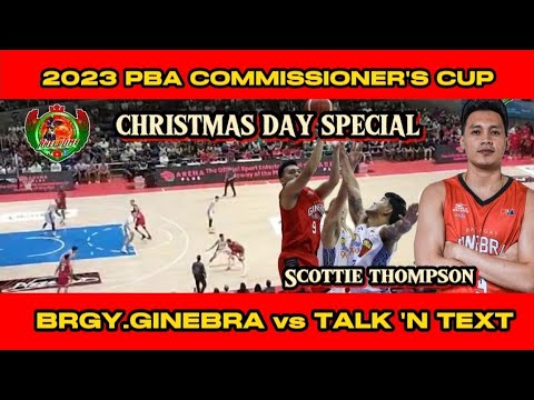 Brgy.Ginebra vs TNT Tropang Giga (Live) | Christmas Day Special 2023 | December 25,2023