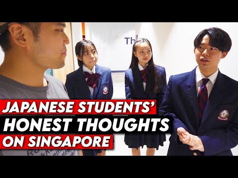 Japanese Students’ Thoughts on Singapore & Inside AMAZON Web Services office!