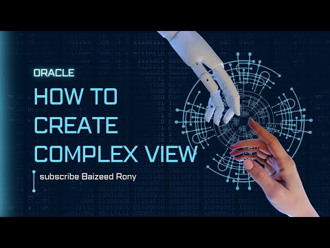 How to create a complex view in ORACLE