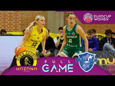 Hozono Global Jairis v BDS Dinamo Sassari | Full Basketball Game | EuroCup Women 2024-25