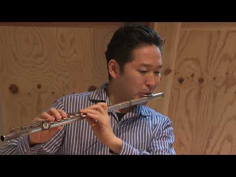 ジョリヴェ:五つの呪文 第二曲  A.Jolivet Cinq Incantations No.2 フルート神田勇哉