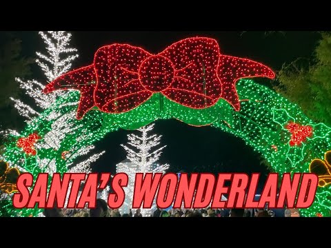 Santa's Wonderland - Largest and Most Immersive Holiday Lights Holiday Display in Texas