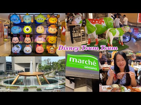 Dining At Marche Movenpick I Disney Tsum Tsum Lantern Festival At Suntec City Singapore