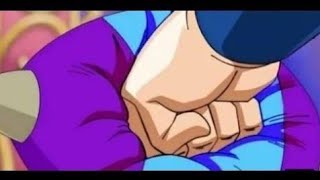 Goku Punches Zeno