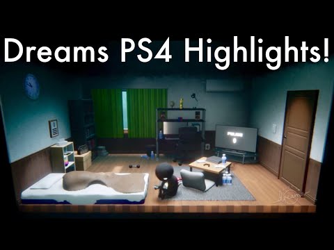 Dreams PS4: Gameplay #DreamsPS4 #MadeInDreams Character FPS Universeドリームズユニバース BEST trailer music CG