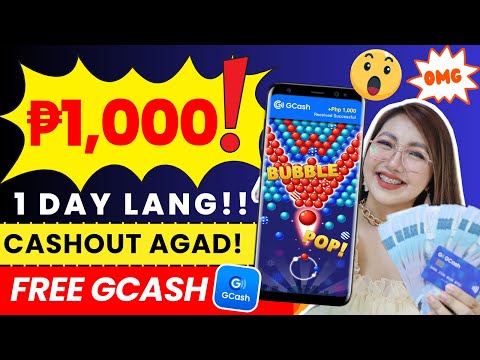 FREE ₱1,000 SA GCASH: PLAY 1 MINUTE PER DAY CASHOUT AGAD! 100% FREE GCASH WALANG PUHUNAN