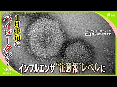 「1月中旬ごろにハイピーク大きな流行が来る恐れが」静岡県がインフルエンザ注意報レベルに 患者数は11.47と前週の約3倍に