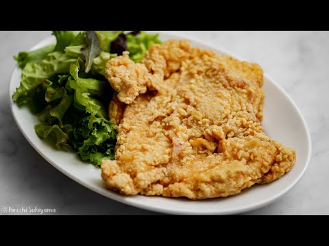 サクサク柔らか、台湾風唐揚げ(鶏排ジーパイ、大鶏排)の作り方 │ Ji Pai (Taiwanese style Fried Chicken)