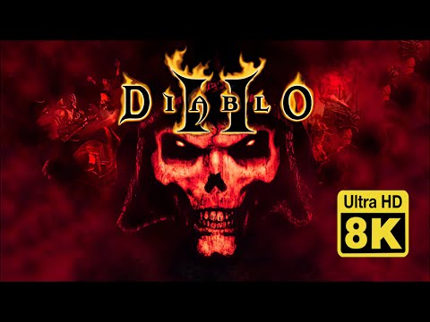 Diablo II intro 8K (Remastered with Machine Learning AI)