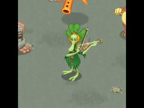 I just got Ffidyll from the egg lottery💚🍀😨🤩 #mysingingmonsters #msm #lottery #lucky #stpatricksday