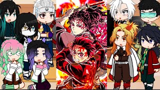 🥀| Hashira React To Tanjiro And Yoriichi | 🥀 Demon Slayer | Gacha | Memes |