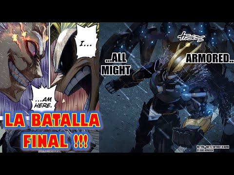 ALL MIGHT vs ALL FOR ONE Round 3 😱 PELEA COMPLETA 🤖 MANGA NARRADO !!! Boku no Hero Academia RESUMEN