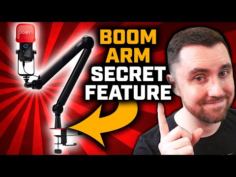 The BEST Boom Arm You Didn't Know Exists: JOBY Wavo Boom Arm Review (I Found a Secret Feature!)