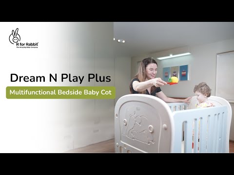 R for Rabbit Dream N Play Plus Baby Cot 3-in-1 Multipurpose