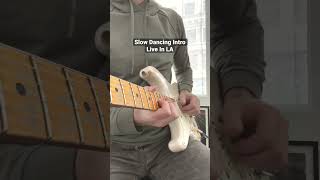 Slow Dancing Intro Live in LA #johnmayer #johnmayer #guitarsolo #slowdancinginaburningroom