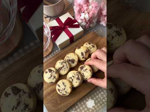 チョコナッツクッキー🍪🍫🥜 #お菓子作り #baking #cookies #バレンタイン #バレンタインレシピ #valentine #クッキー