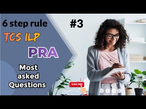 #3 Most Asked Questions of PRA// Series on TCS ILP - PRA coding questions// from Scratch #tcs #jobs