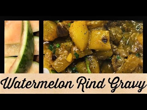 Watermelon rind gravy /watermelon rind recipes / Tarbuj ke chilke ki recipe / Vegetarian recipes