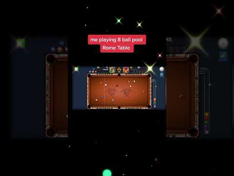 me playing 8 ball pool Rome table let's play guy's #8ballpool #gaminig #subscribe