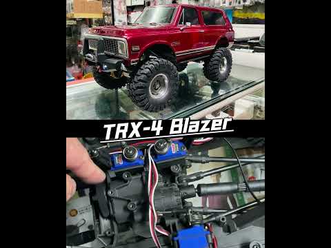 Traxxas TRX-4 Blazer 大直齒更換