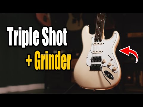 LAMBERTONES Triple Shot Pickups + Grinder Bridge: Demo & Review!