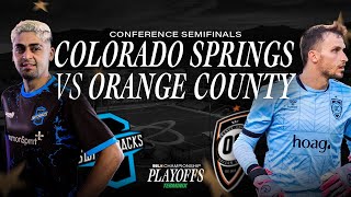 Colorado Springs Switchbacks FC vs Orange County SC: November 9, 2024