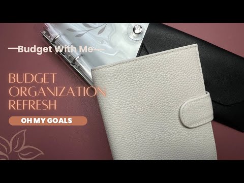 Budget RESET - New Items to Organize My Budget System & How I’ll Use Them | Oh My Goals