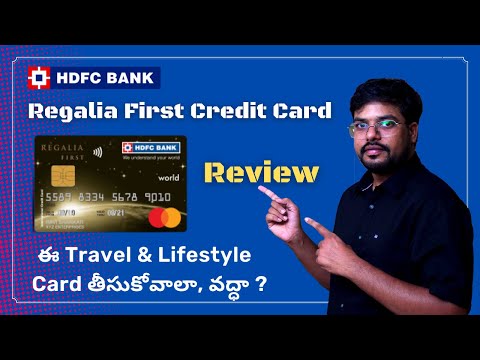 HDFC Regalia First Credit Card Review in Telugu | Benefits | Drawbacks in 2022