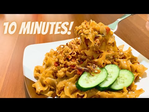 The EASIEST 10 Minute Noodles Recipe For Busy Working Adults