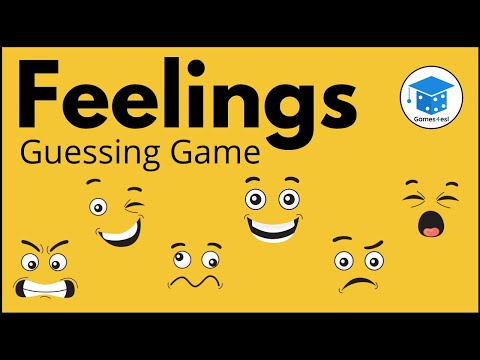 Guess The Feelings Game For Kids