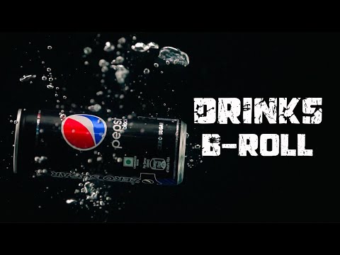 Drinks B ROLL | Cinematic B-roll | Product Shoot | PEPSI | Coco Cola | Mirinda | Alkor Ads