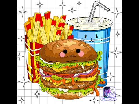 Colouring a tasty meal