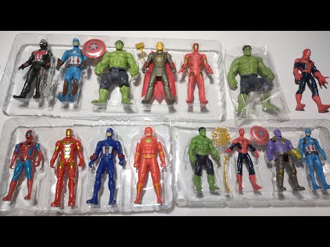 Spider-Man Team VS | Popular Avengers Toy | Figure Action | Super-Man, Hulk, Thor | ASMR Satisfying