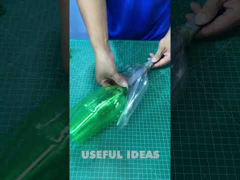 How to make a broom from a plastic bottle #shorts #broom #howtomake