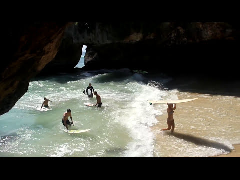 Surfing! Uluwatu and Padang-padang beach, Bali