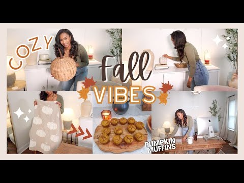 FIRST DAY OF FALL ROUTINE 🍁 FALL CLEAN AND DECORATE WITH ME | FALL RECIPE // LoveLexyNicole