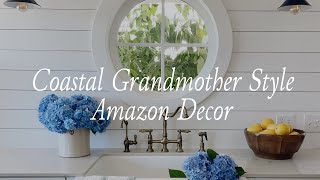 Coastal Grandmother Style Amazon Decor Finds