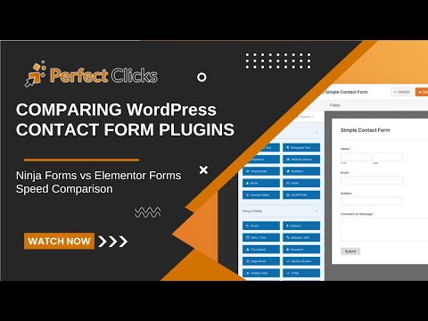 Comparing WordPress Forms Plugins [Speed Test] - NinjaForms vs WPForms, Elementor, Gravity Forms