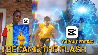 I became the Flash Using Capcut #capcut_edit #Capcut #theflash