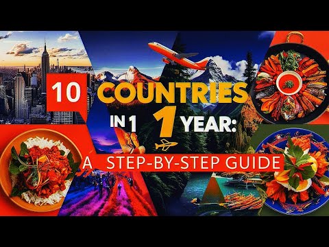 Travel the World: 10 Countries in 1 Year | #Travel #TravelGuide #WorldTravel