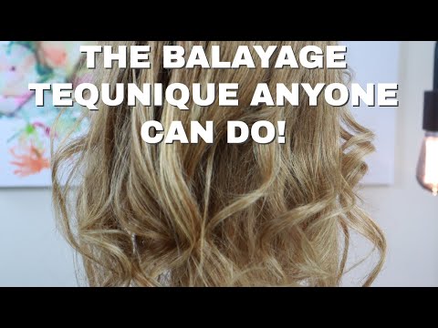 WATERFALL BALAYAGE/ SO EASY ANYONE CAN DO IT!