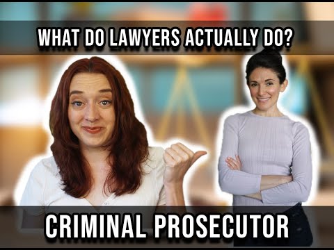 What Types of Lawyers Are There | CRIMINAL PROSECUTOR