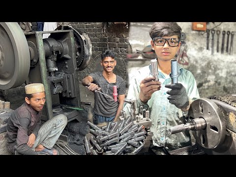 Manufacturing Process of Stud Bolt|How  Bolt are Made In Factory |Amazing Production of Wheel Studs