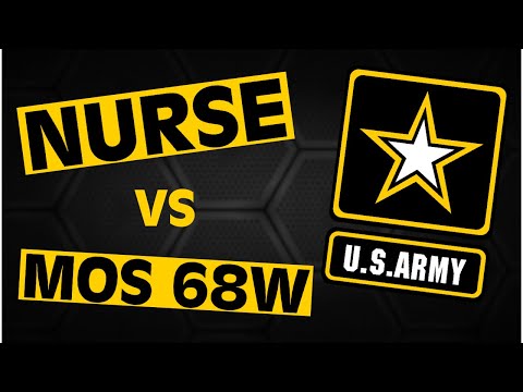 MY RECRUITER TELLS ME GO 68W INSTEAD OF A NURSE, WHAT SHOULD I DO?