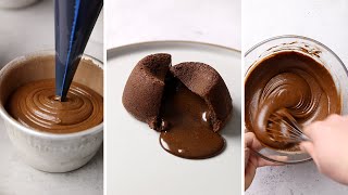 Simple Chocolate Lava Cake Recipe | Simple Chocolate Fondant Recipe #Shorts