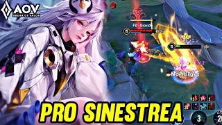 AOV : SINESTREA GAMEPLAY | PRO SINESTREA - ARENA OF VALOR LIÊNQUÂNMOBILE ROV